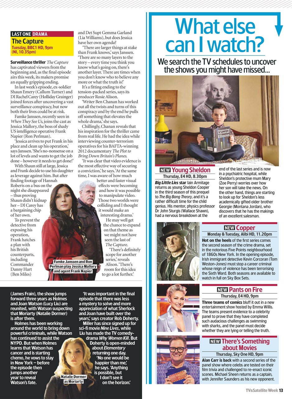 TV & Satellite Week Preview Pages