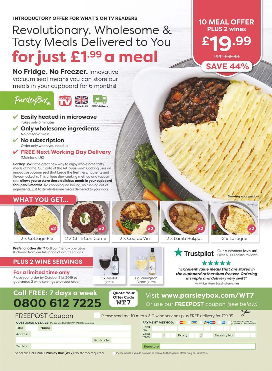 What's on TV Preview Pages