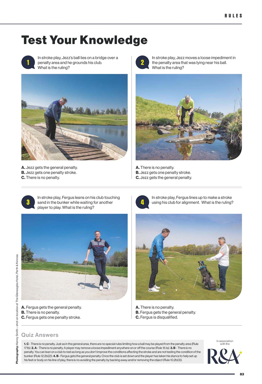 Golf Monthly Preview Pages
