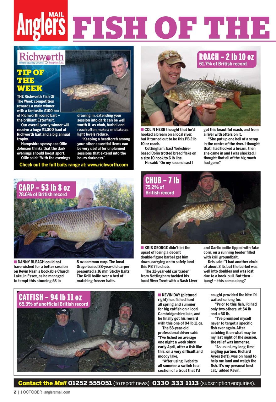 Anglers Mail Preview Pages