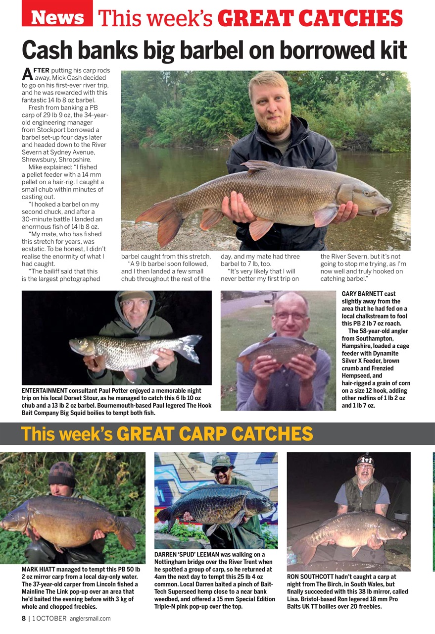 Anglers Mail Preview Pages