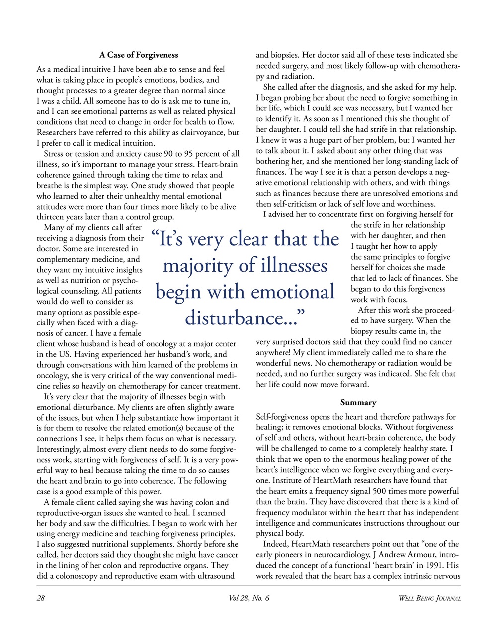 Well Being Journal Preview Pages