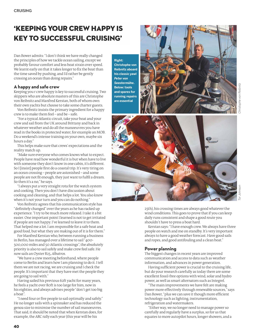Yachting World Preview Pages