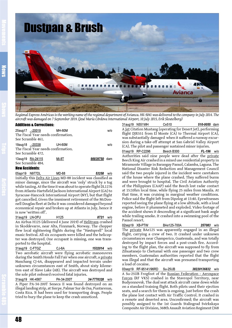 Scramble Magazine Preview Pages