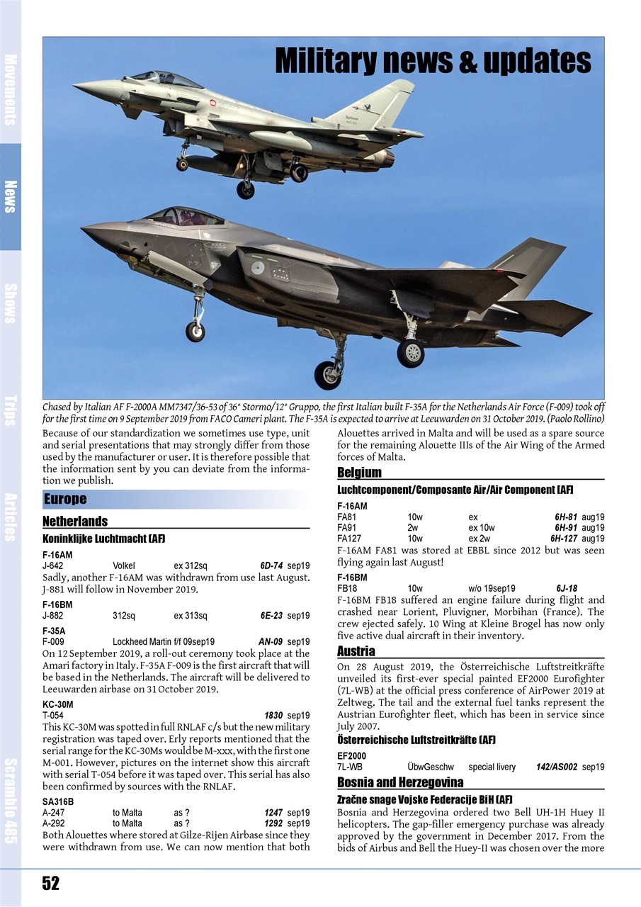 Scramble Magazine Preview Pages