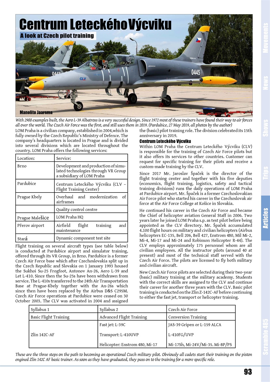 Scramble Magazine Preview Pages