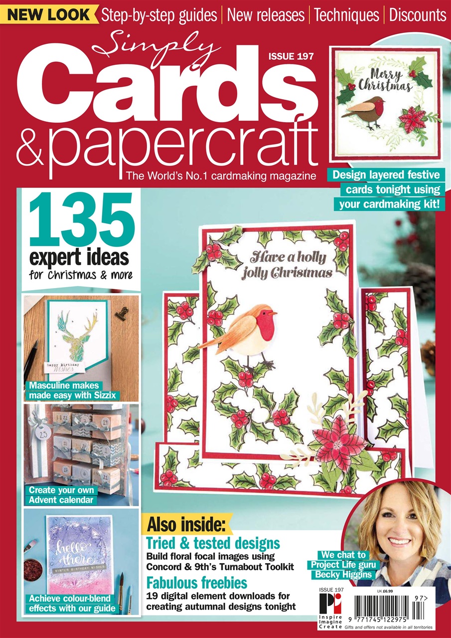 Simply Cards & Papercraft Preview Pages