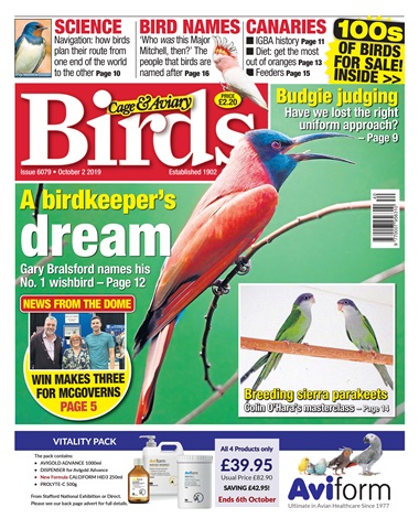 Cage & Aviary Birds issue 02/10/2019
