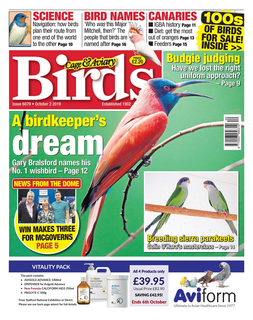 Cage & Aviary Birds Preview Pages