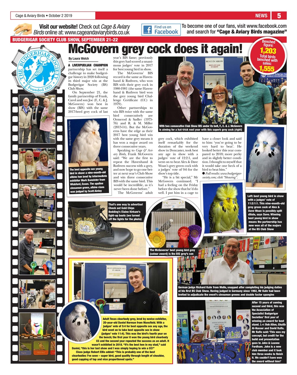 Cage & Aviary Birds Preview Pages