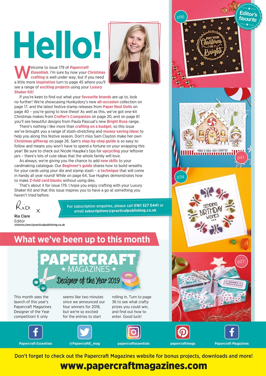 Papercraft Essentials Preview Pages