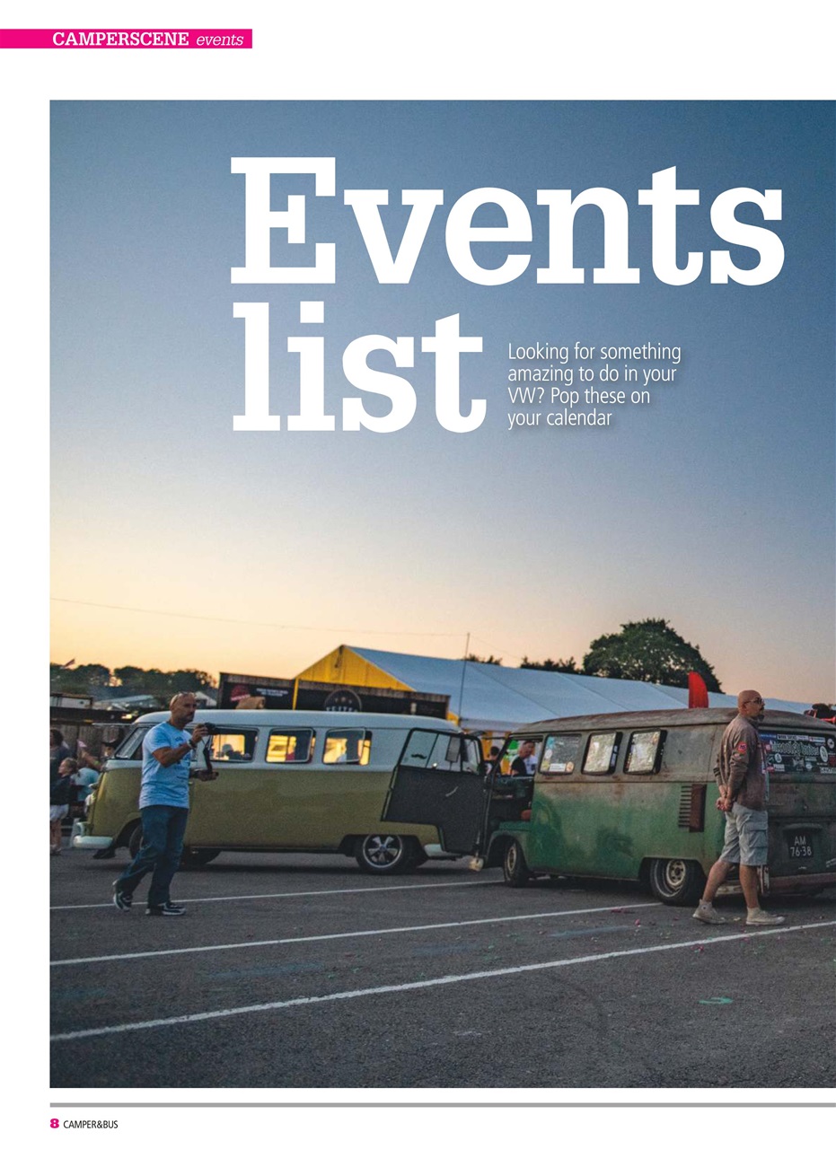VW Camper Preview Pages