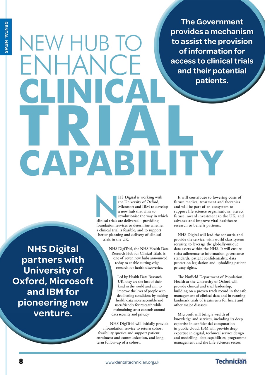 The Dental Technician Magazine Preview Pages