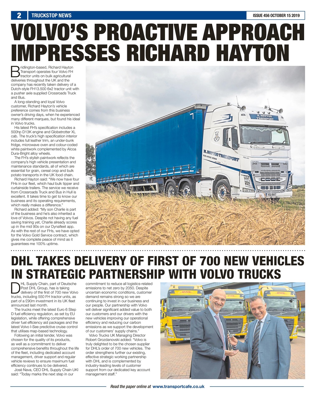 Truckstop News Preview Pages