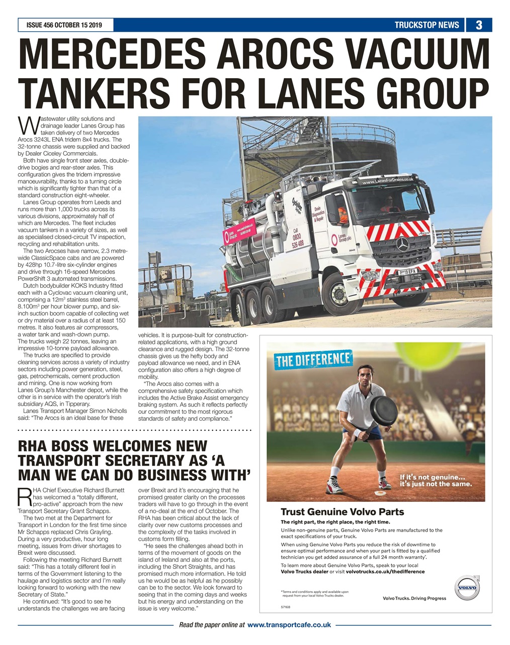 Truckstop News Preview Pages