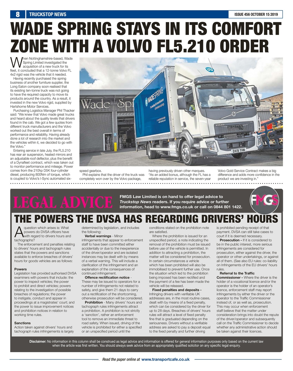 Truckstop News Preview Pages