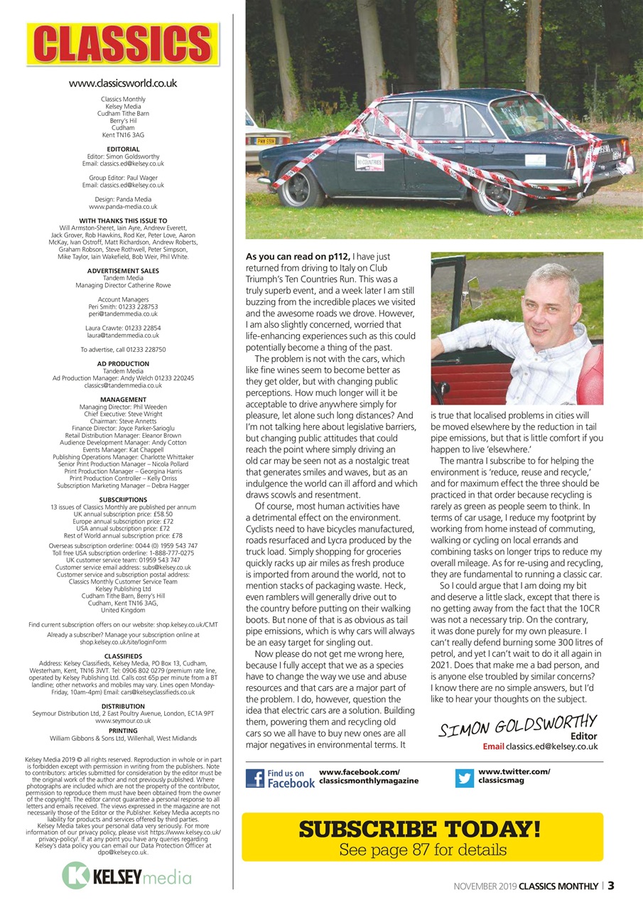 Classics World Preview Pages