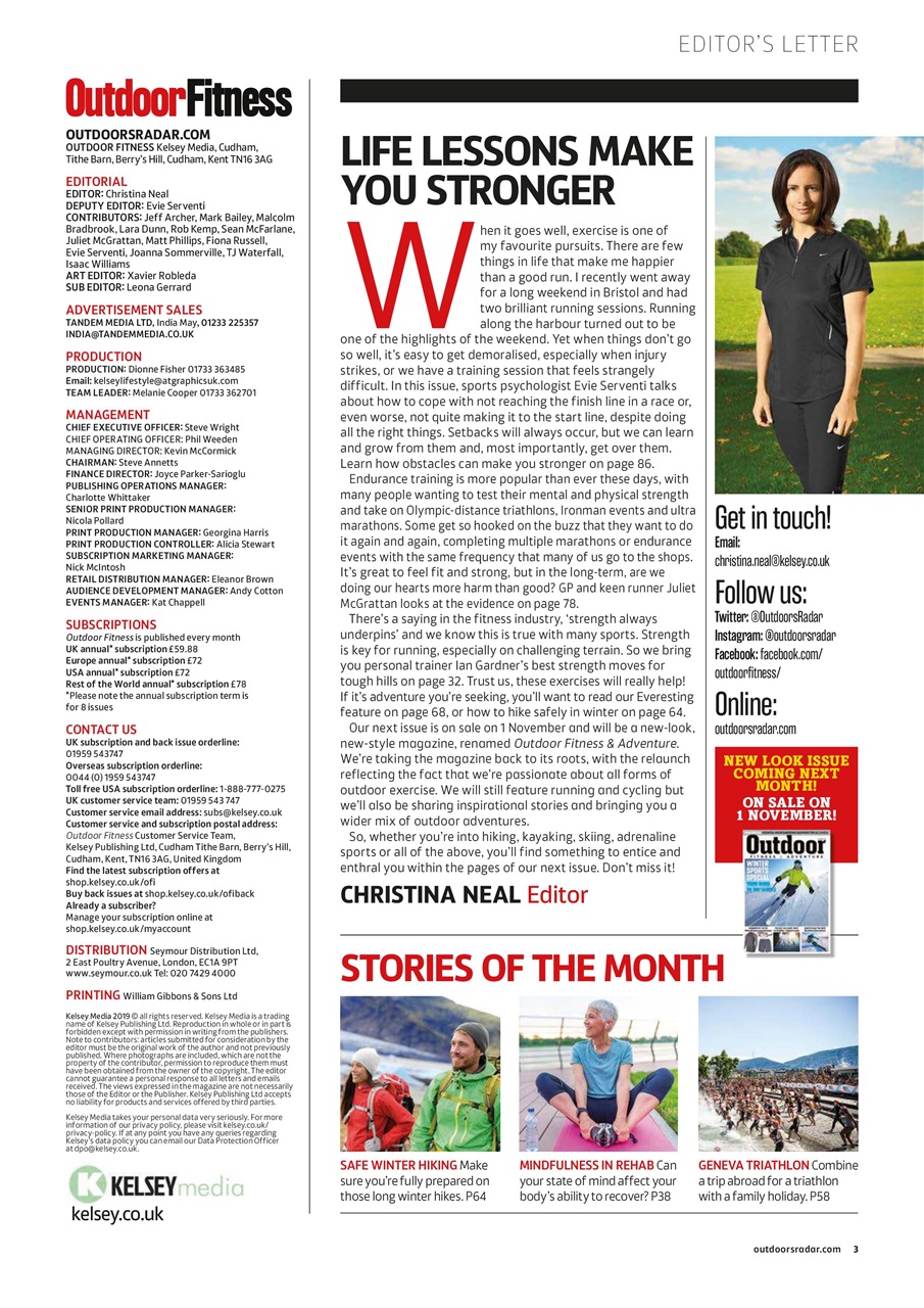 Outdoor Fitness & Adventure Preview Pages
