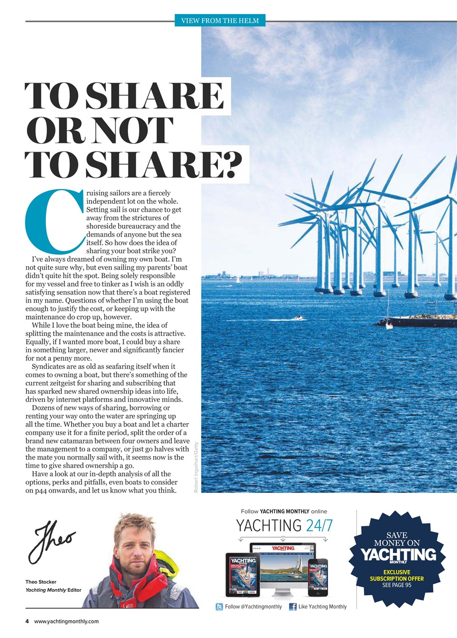 Yachting Monthly Preview Pages