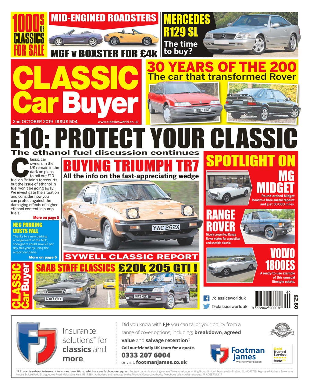 Classic Car Buyer Preview Pages