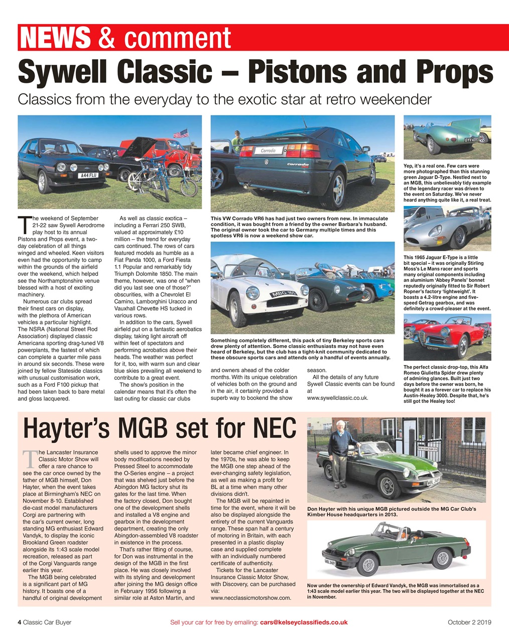 Classic Car Buyer Preview Pages