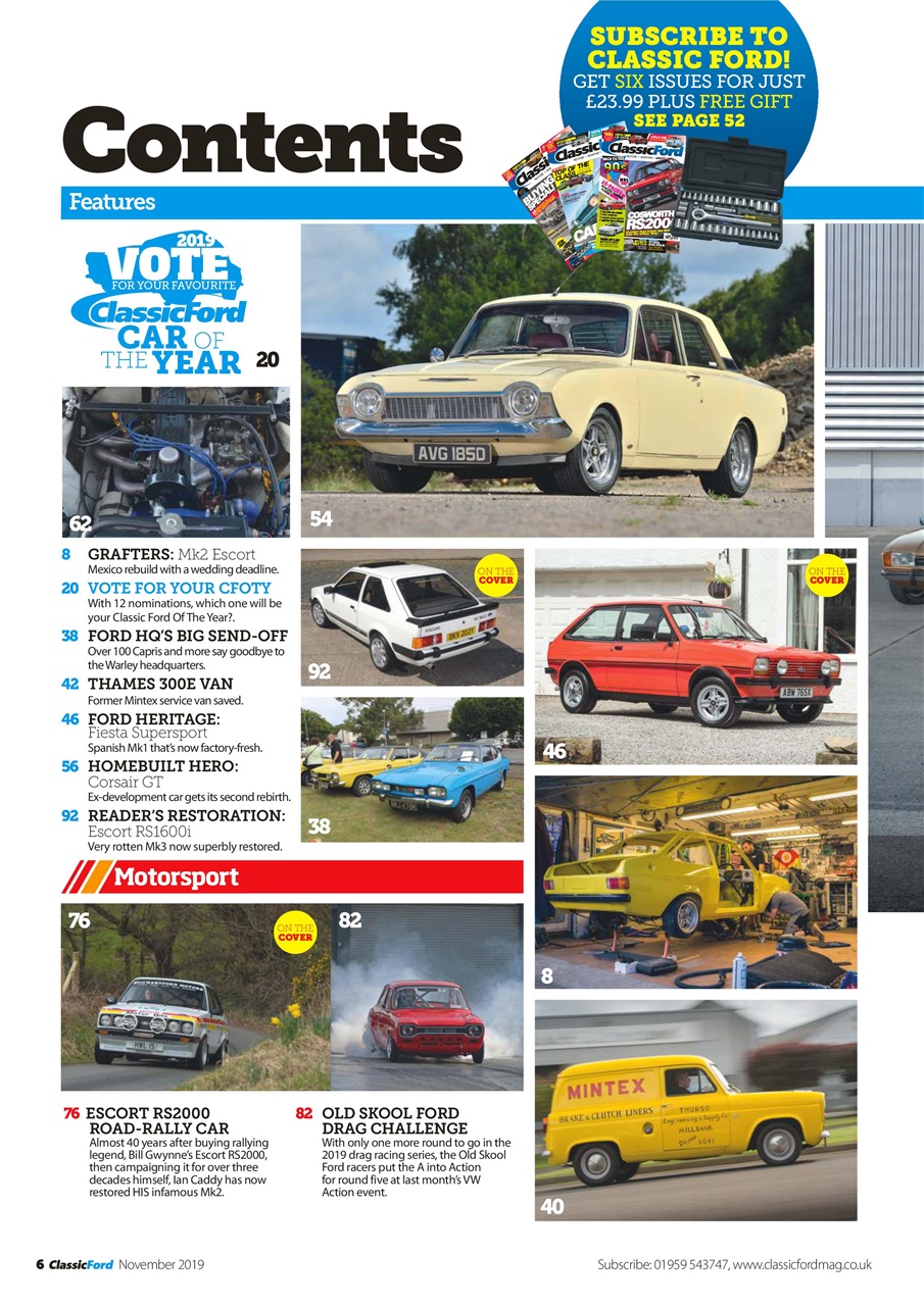 Classic Ford Preview Pages