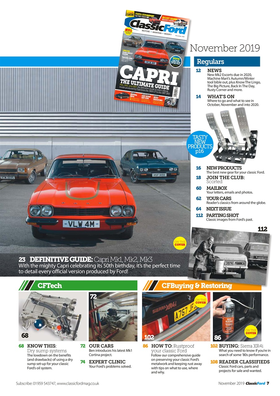 Classic Ford Preview Pages