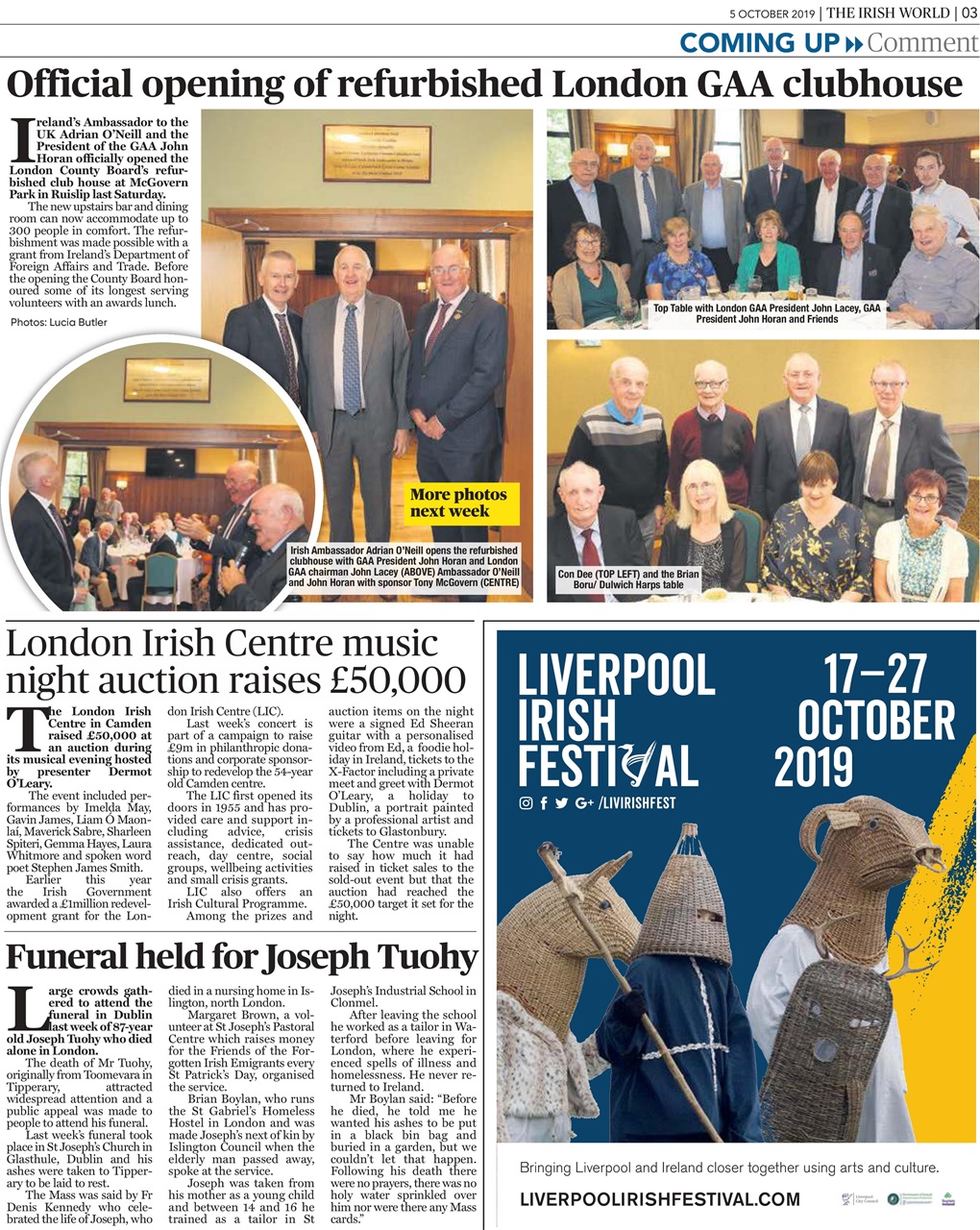 Irish World Preview Pages