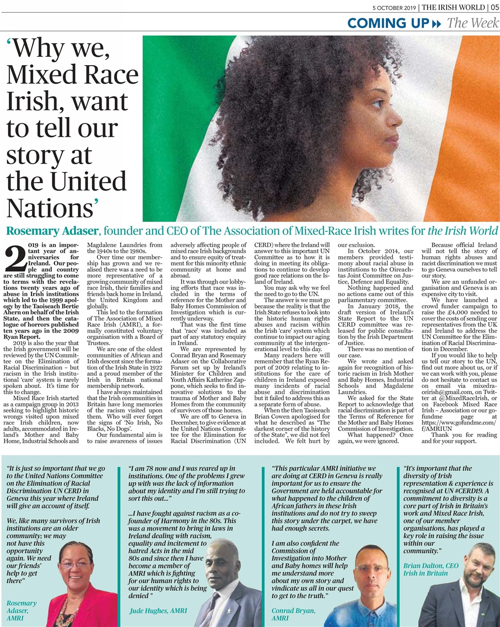 Irish World Preview Pages