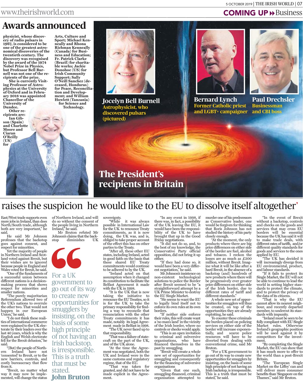 Irish World Preview Pages