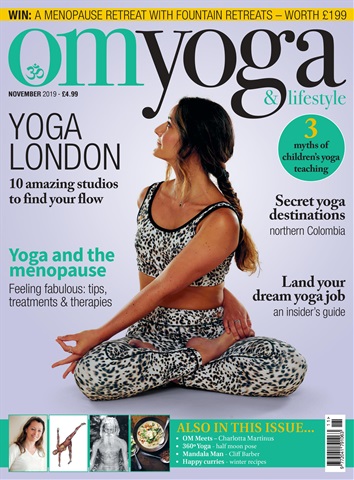 OM Yoga Magazine issue November 2019