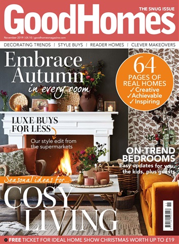 Good Homes Magazine issue Nov 2019