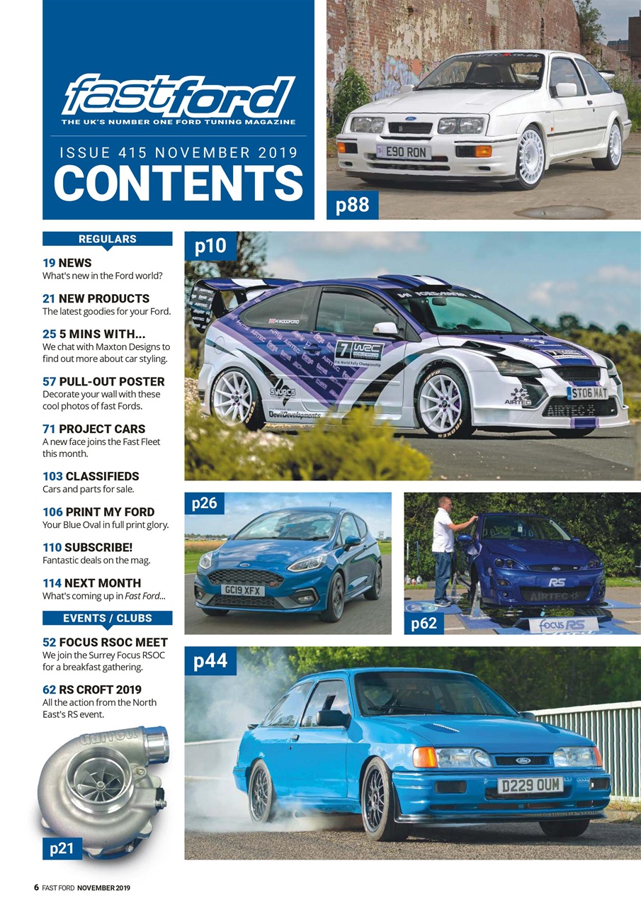 Fast Ford Preview Pages