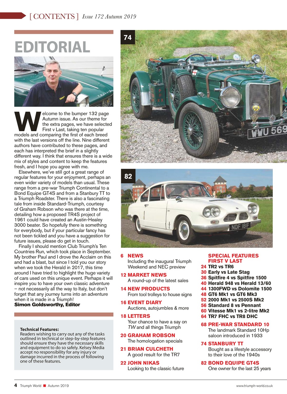 Triumph World Preview Pages