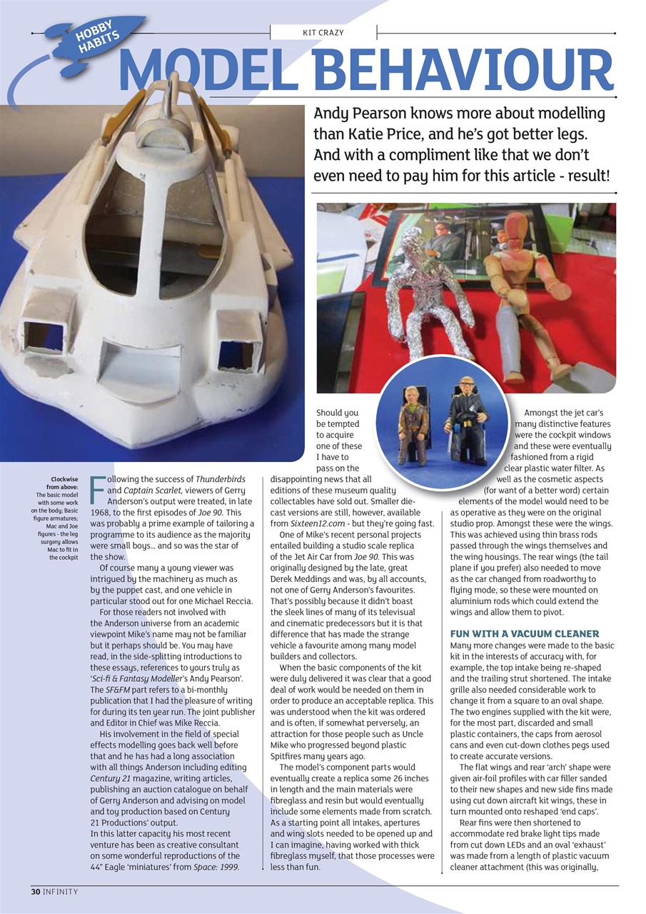 Infinity Magazine Preview Pages