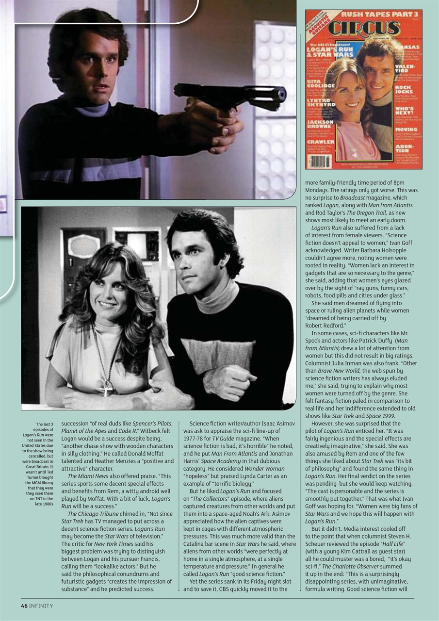 Infinity Magazine Preview Pages