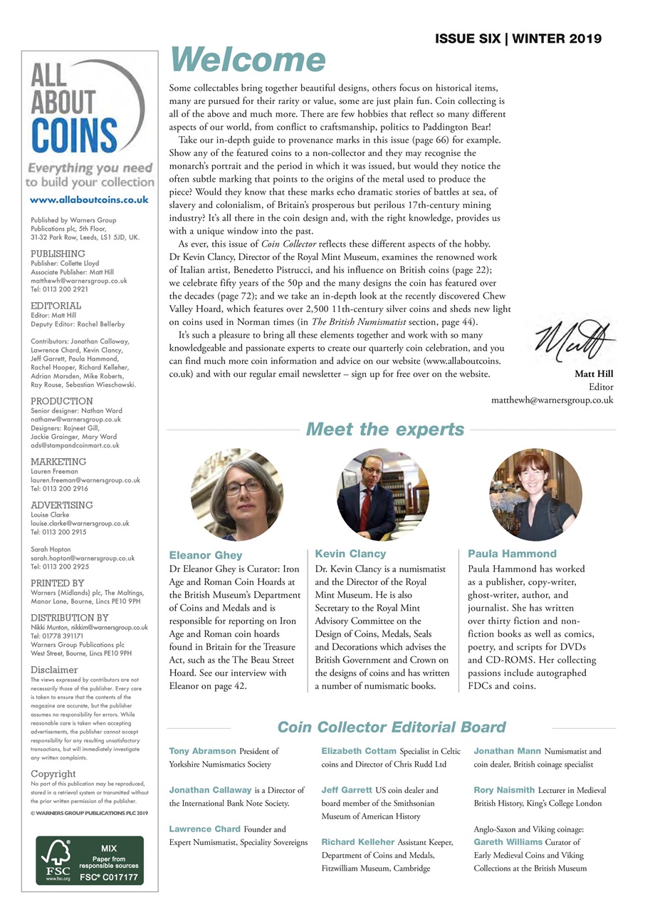 Coin Collector Preview Pages