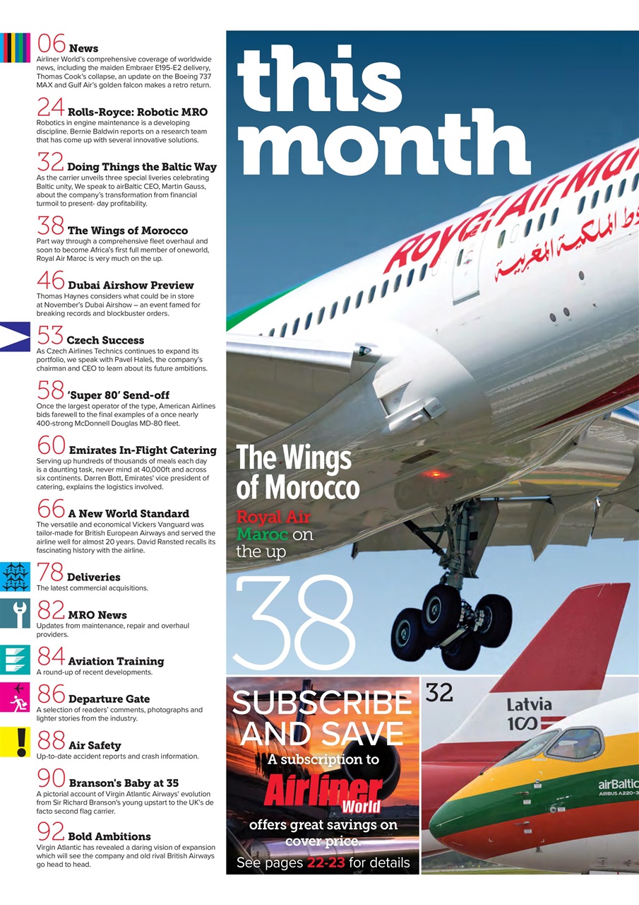 Airliner World Preview Pages