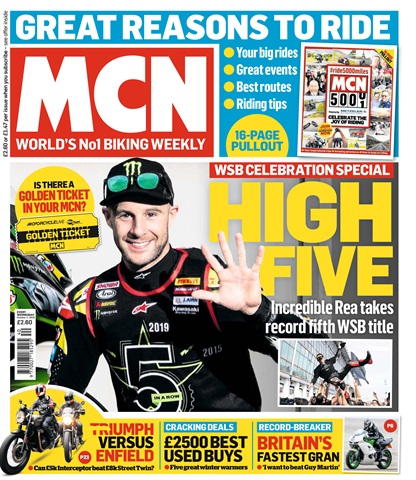 MCN issue 2nd October 2019