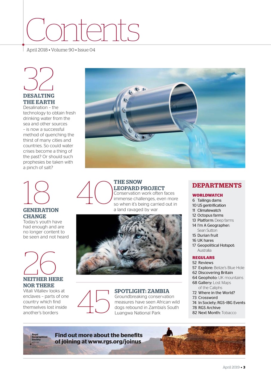 Geographical Preview Pages