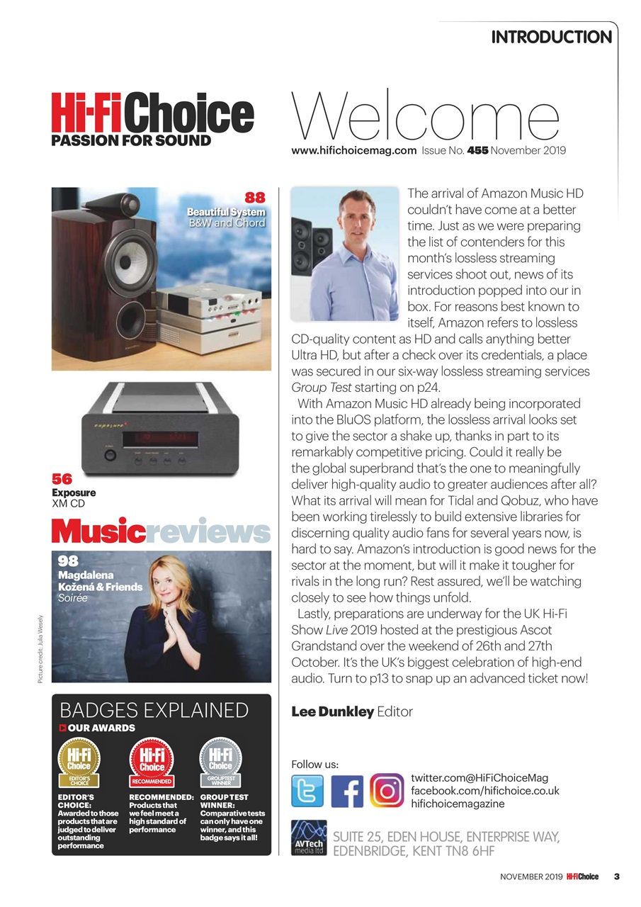 Hi-Fi Choice Preview Pages