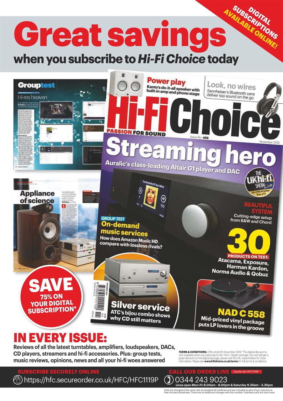 Hi-Fi Choice Preview Pages