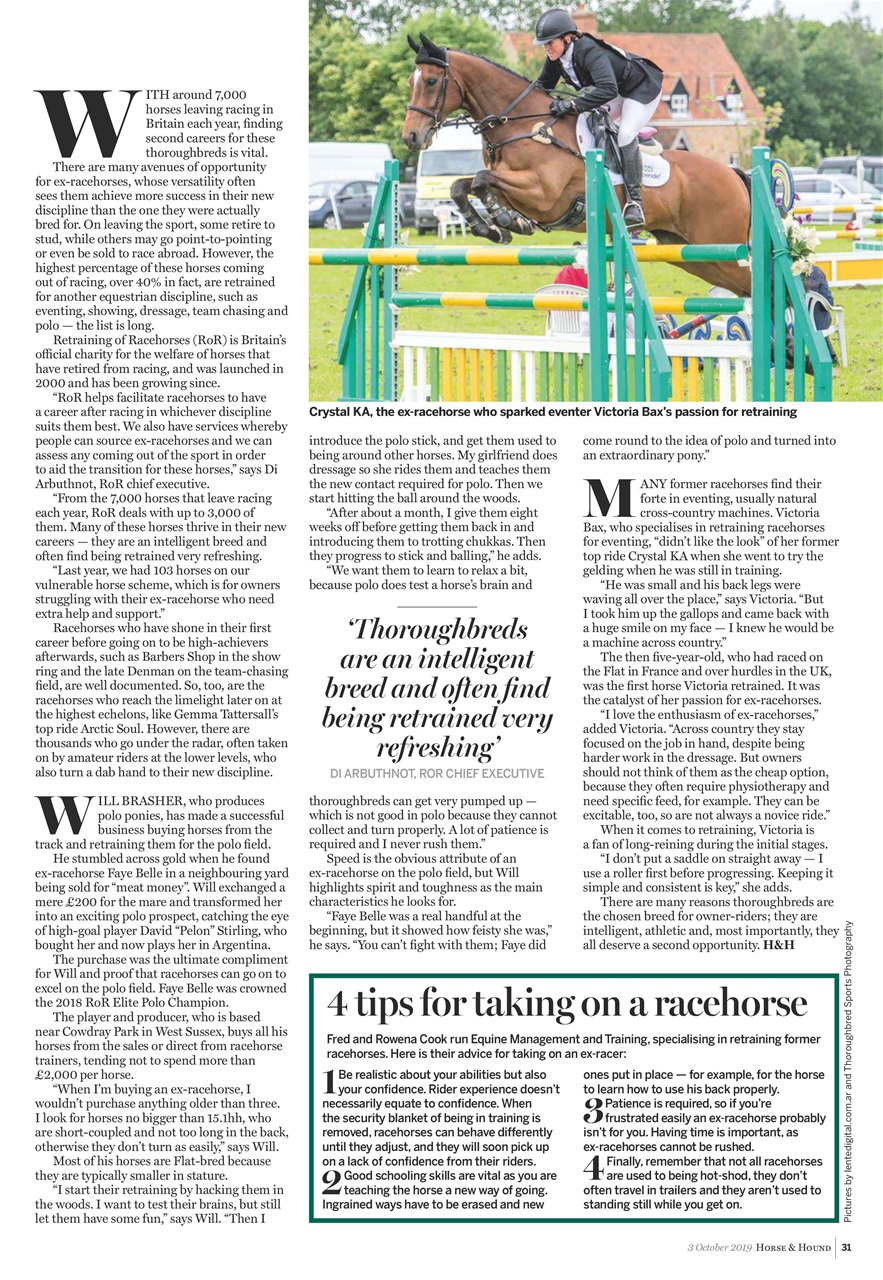 Horse & Hound Preview Pages