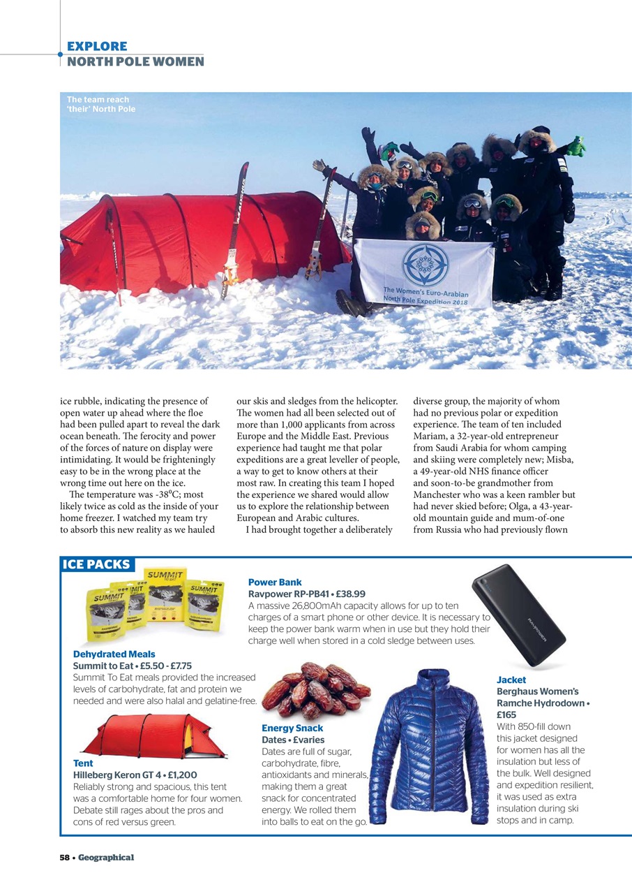 Geographical Preview Pages