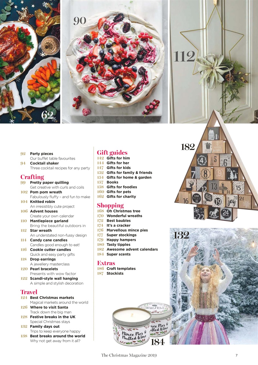 The Christmas Magazine Preview Pages