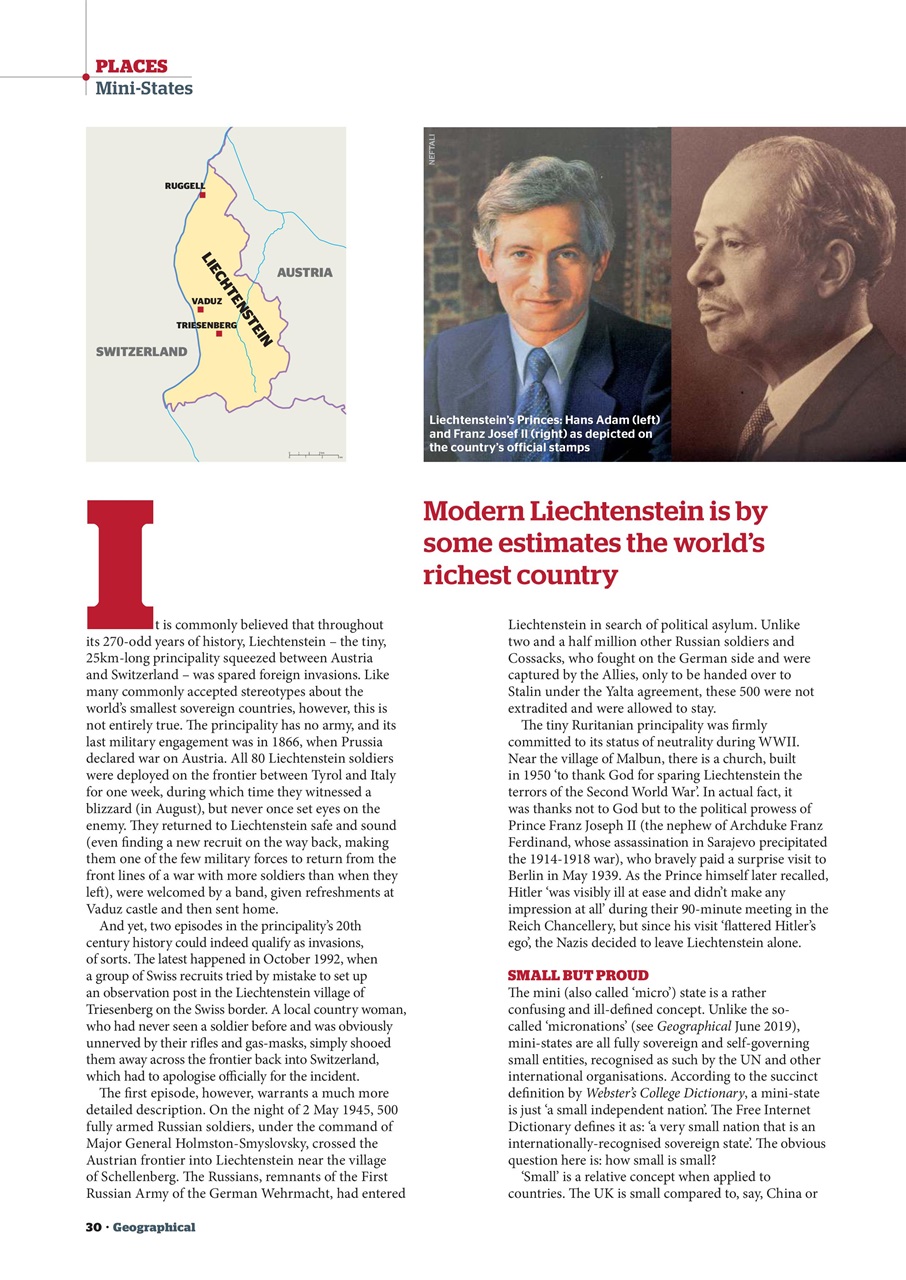 Geographical Preview Pages