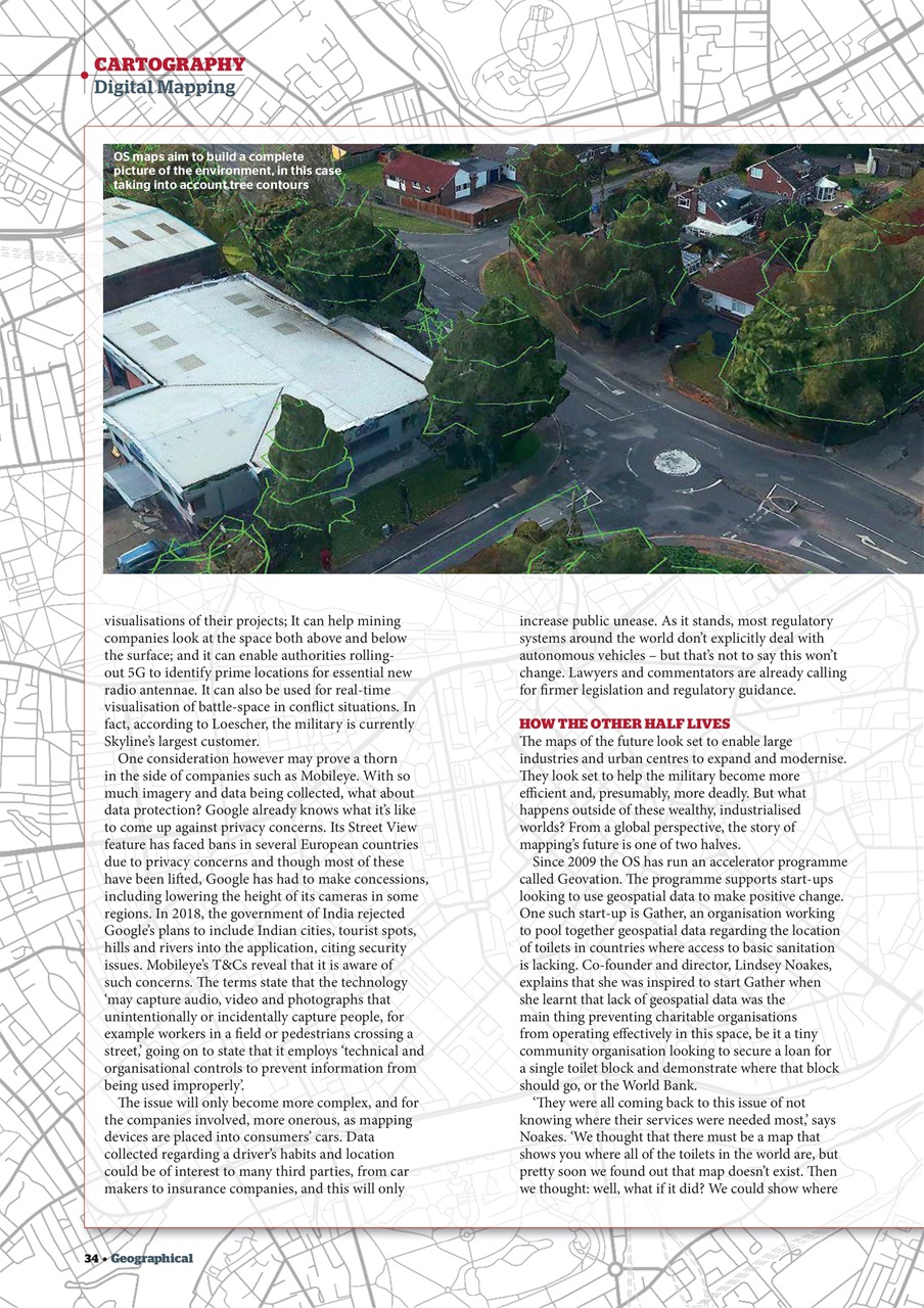 Geographical Preview Pages