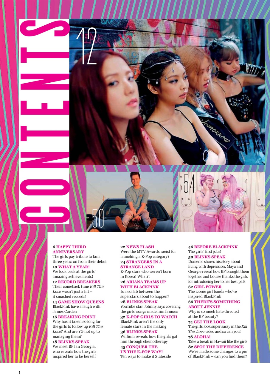 K-Pop Superstars Preview Pages