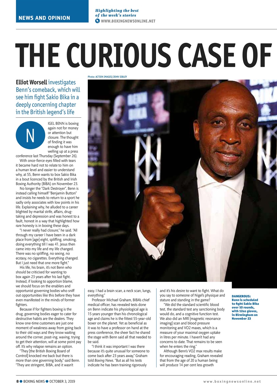 Boxing News Preview Pages