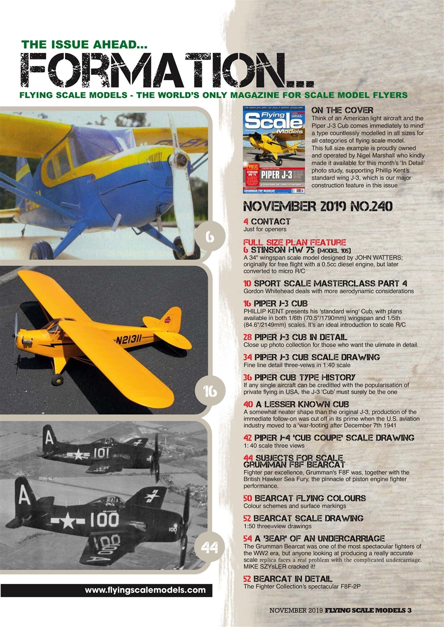 Flying Scale Models Preview Pages